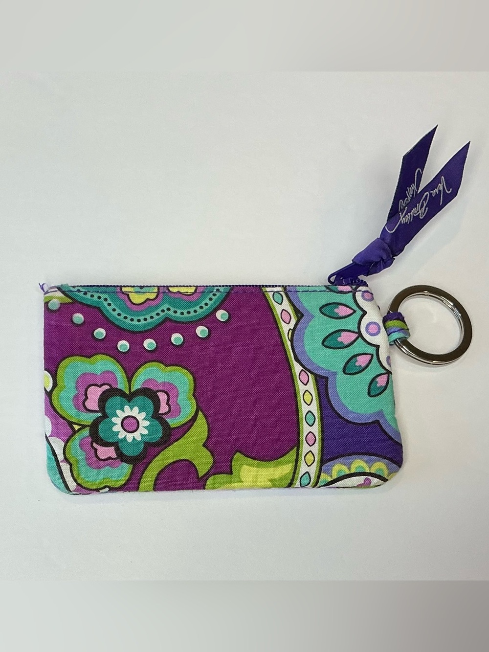 Vera Bradley Zip ID Case in Heather - Picture 2 of 5